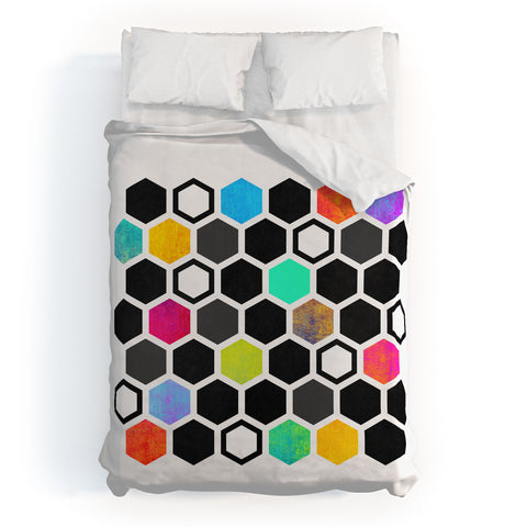 Elisabeth Fredriksson Hexagons Duvet Cover