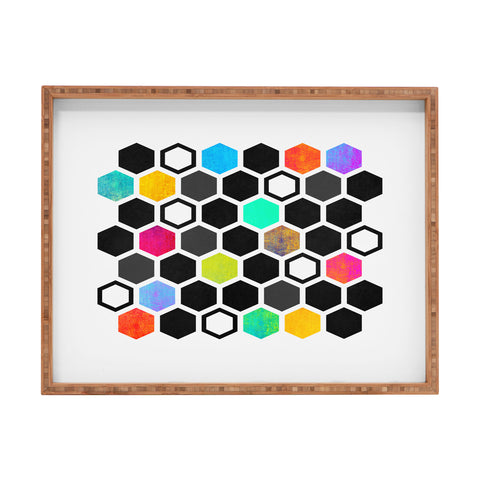 Elisabeth Fredriksson Hexagons Rectangular Tray