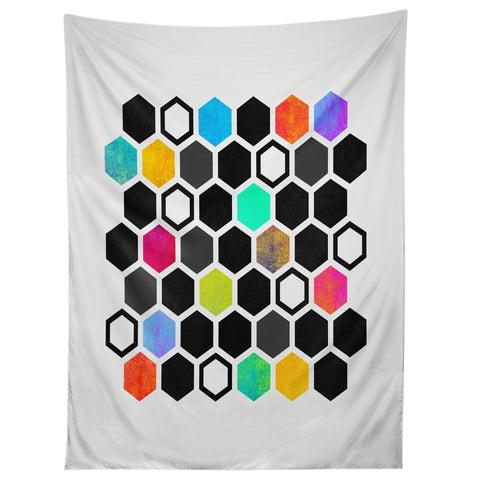 Elisabeth Fredriksson Hexagons Tapestry
