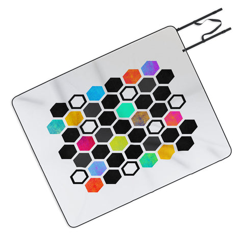 Elisabeth Fredriksson Hexagons Picnic Blanket