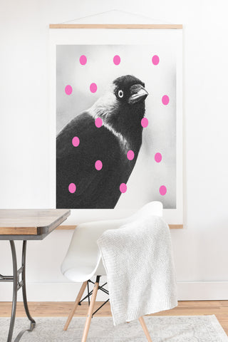 Elisabeth Fredriksson Jackdaw Art Print And Hanger