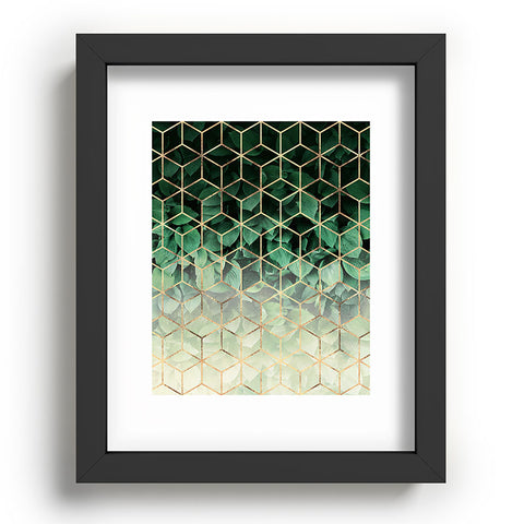 Elisabeth Fredriksson Leaves And Cubes Recessed Framing Rectangle