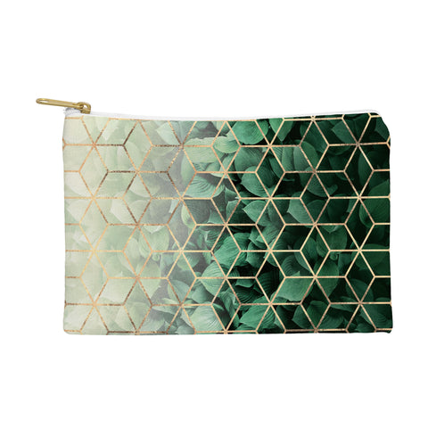 Elisabeth Fredriksson Leaves And Cubes Pouch