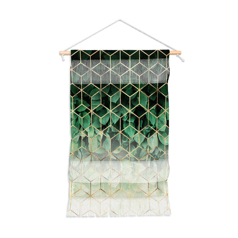 Elisabeth Fredriksson Leaves And Cubes Wall Hanging Portrait