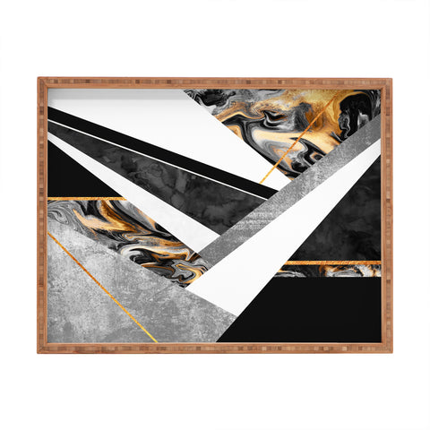 Elisabeth Fredriksson Lines and Layers Rectangular Tray