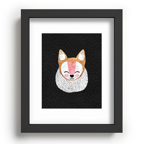 Elisabeth Fredriksson Little Arctic Fox Recessed Framing Rectangle