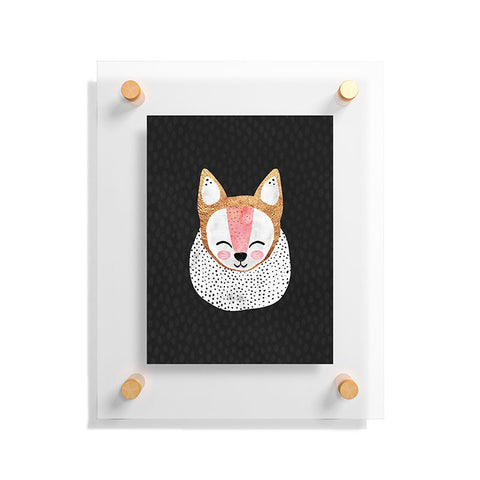 Elisabeth Fredriksson Little Arctic Fox Floating Acrylic Print