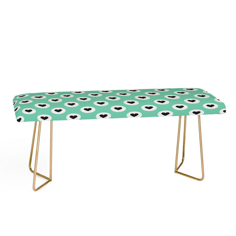 Elisabeth Fredriksson Lovely Dots Mint Bench