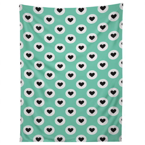 Elisabeth Fredriksson Lovely Dots Mint Tapestry