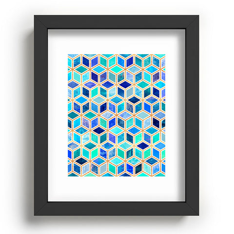 Elisabeth Fredriksson Magic Blue Recessed Framing Rectangle