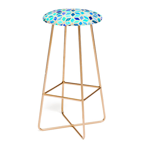 Elisabeth Fredriksson Magic Blue Bar Stool