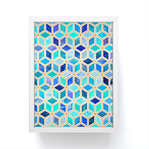 Elisabeth Fredriksson Magic Blue Framed Mini Art Print
