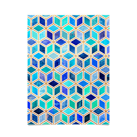 Elisabeth Fredriksson Magic Blue Poster