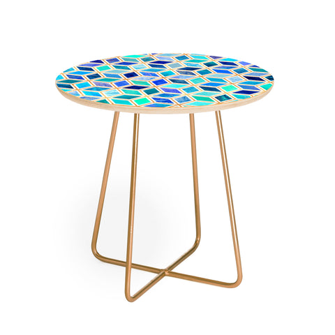 Elisabeth Fredriksson Magic Blue Round Side Table
