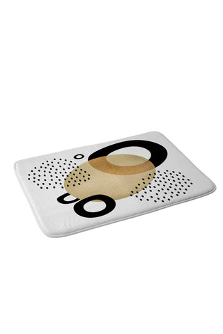 Elisabeth Fredriksson Minimal Graphic Memory Foam Bath Mat