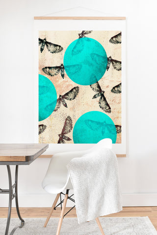 Elisabeth Fredriksson Moths Art Print And Hanger
