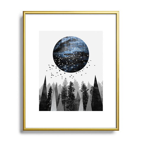 Elisabeth Fredriksson Nature Metal Framed Art Print