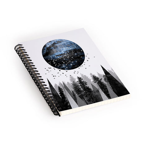 Elisabeth Fredriksson Nature Spiral Notebook