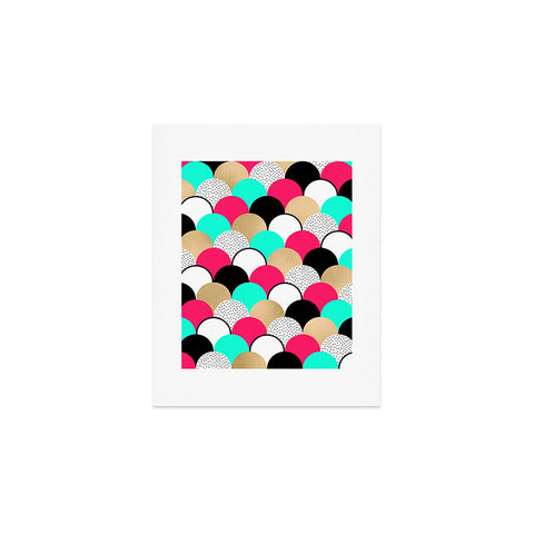 Elisabeth Fredriksson Neon Gumdrops Art Print