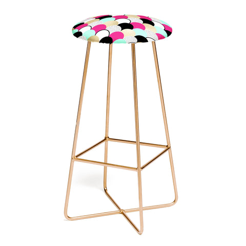Elisabeth Fredriksson Neon Gumdrops Bar Stool