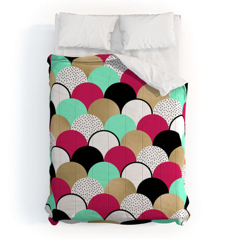 Elisabeth Fredriksson Neon Gumdrops Comforter