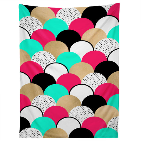 Elisabeth Fredriksson Neon Gumdrops Tapestry