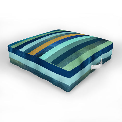 Elisabeth Fredriksson Ocean Deep Outdoor Floor Cushion