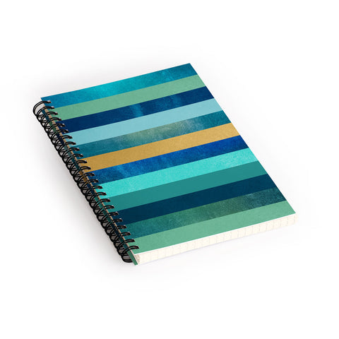 Elisabeth Fredriksson Ocean Deep Spiral Notebook