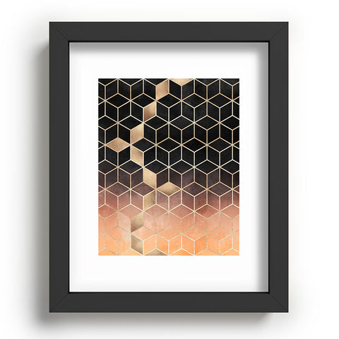 Elisabeth Fredriksson Ombre Cubes Recessed Framing Rectangle