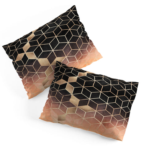 Elisabeth Fredriksson Ombre Cubes Pillow Shams