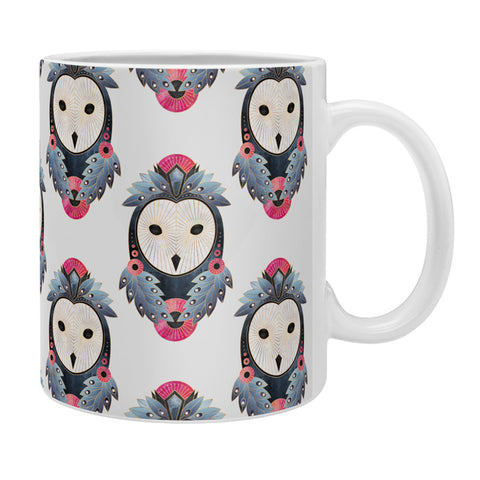 Elisabeth Fredriksson Owl Light Background Coffee Mug