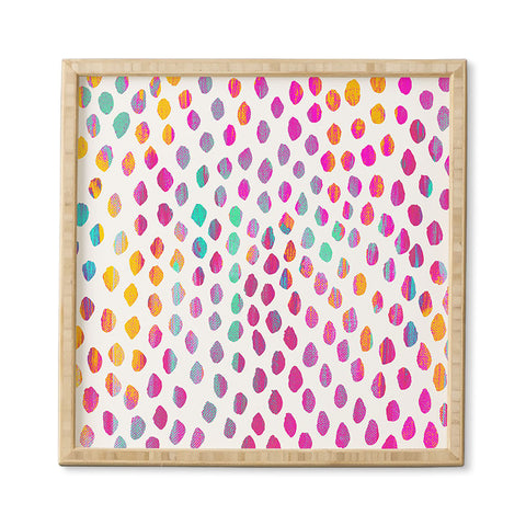 Elisabeth Fredriksson Paradise Dots Framed Wall Art