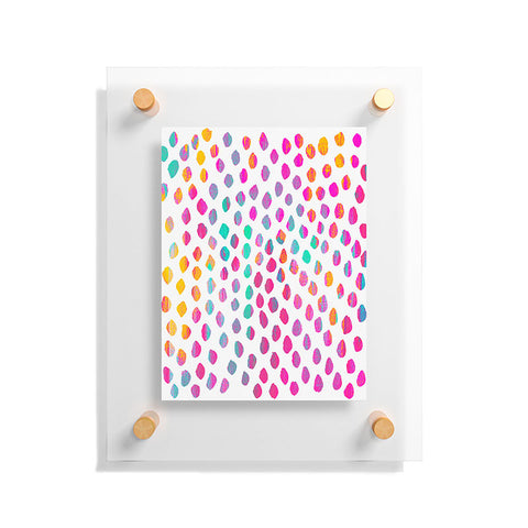 Elisabeth Fredriksson Paradise Dots Floating Acrylic Print
