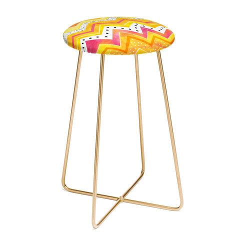 Elisabeth Fredriksson Pineapple Crush Counter Stool