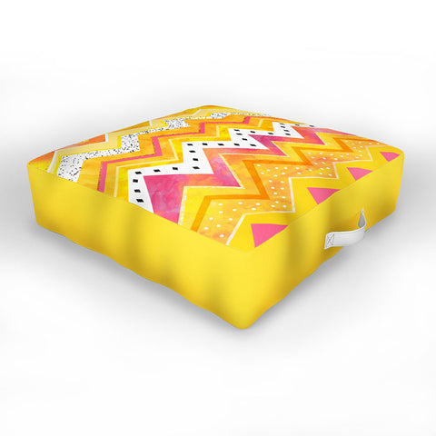 Elisabeth Fredriksson Pineapple Crush Outdoor Floor Cushion