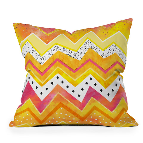 Elisabeth Fredriksson Pineapple Crush Throw Pillow