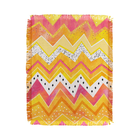 Elisabeth Fredriksson Pineapple Crush Throw Blanket