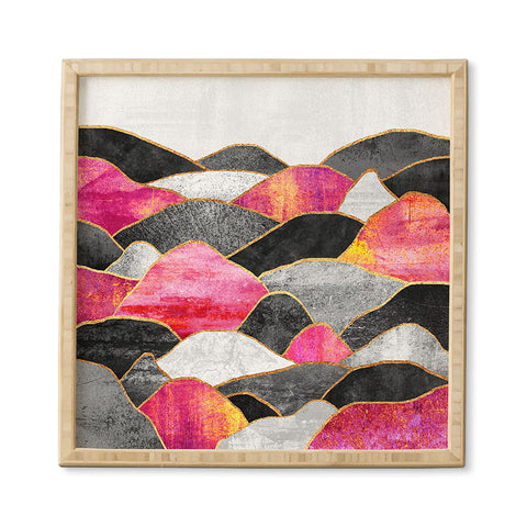 Elisabeth Fredriksson Pink Hills Framed Wall Art