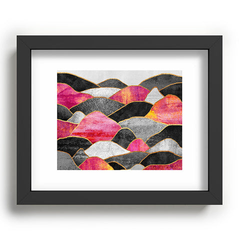 Elisabeth Fredriksson Pink Hills Recessed Framing Rectangle