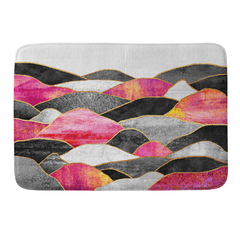 Elisabeth Fredriksson Pink Hills Memory Foam Bath Mat