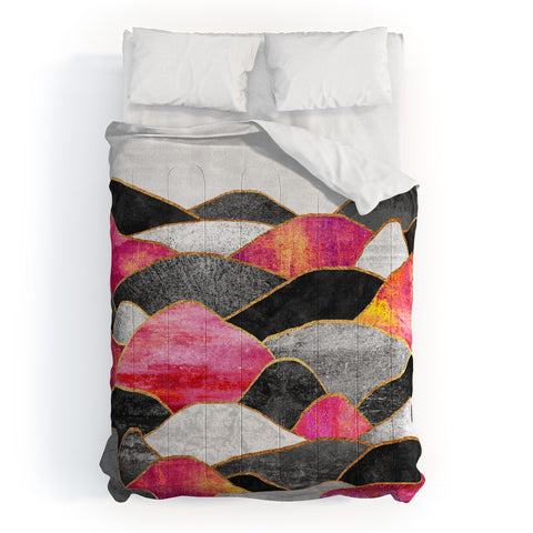 Elisabeth Fredriksson Pink Hills Comforter
