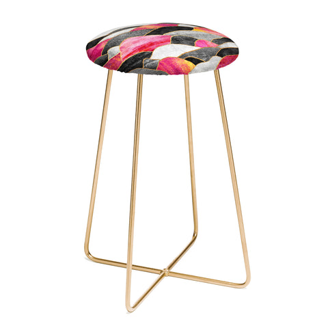 Elisabeth Fredriksson Pink Hills Counter Stool