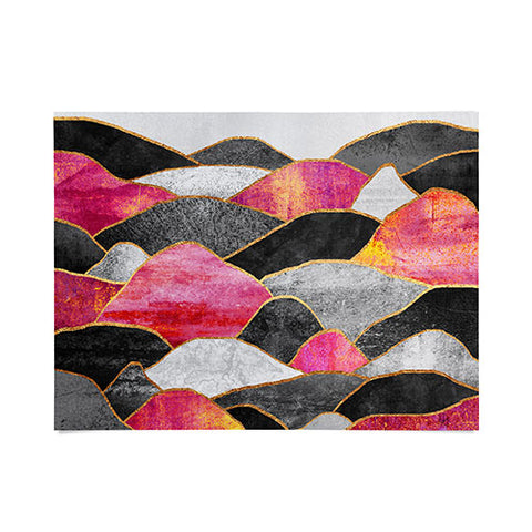Elisabeth Fredriksson Pink Hills Poster