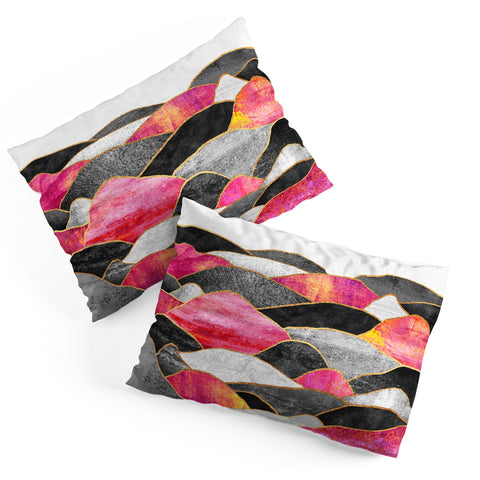 Elisabeth Fredriksson Pink Hills Pillow Shams