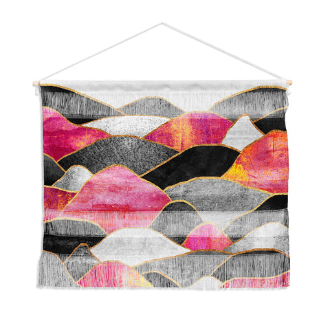 Elisabeth Fredriksson Pink Hills Wall Hanging Landscape