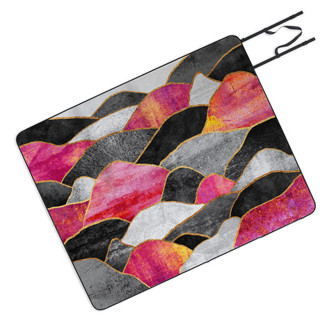 Elisabeth Fredriksson Pink Hills Picnic Blanket