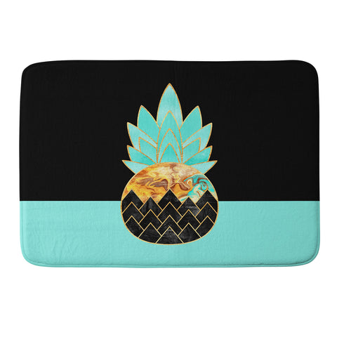 Elisabeth Fredriksson Precious Pineapple 1 Memory Foam Bath Mat