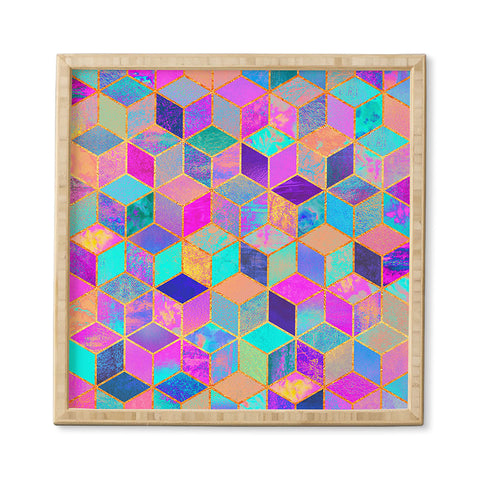 Elisabeth Fredriksson Pretty Cubes Framed Wall Art