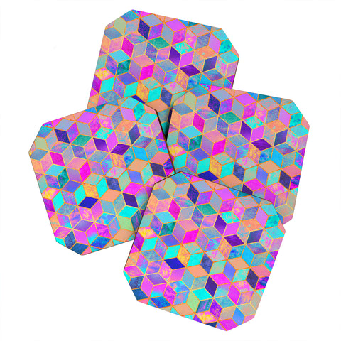 Elisabeth Fredriksson Pretty Cubes Coaster Set