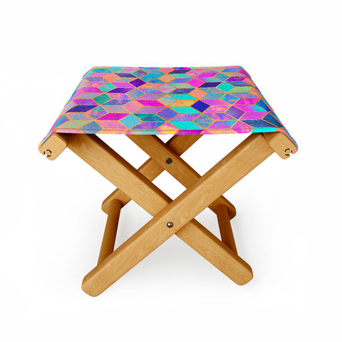 Elisabeth Fredriksson Pretty Cubes Folding Stool